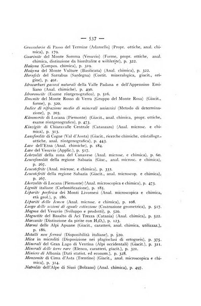 Periodico di Mineralogia