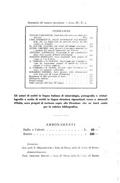 Periodico di Mineralogia