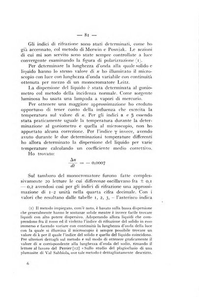 Periodico di Mineralogia