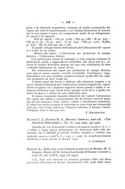 Periodico di Mineralogia