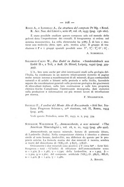 Periodico di Mineralogia