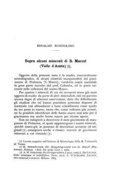 Periodico di Mineralogia