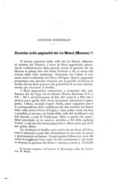 Periodico di Mineralogia