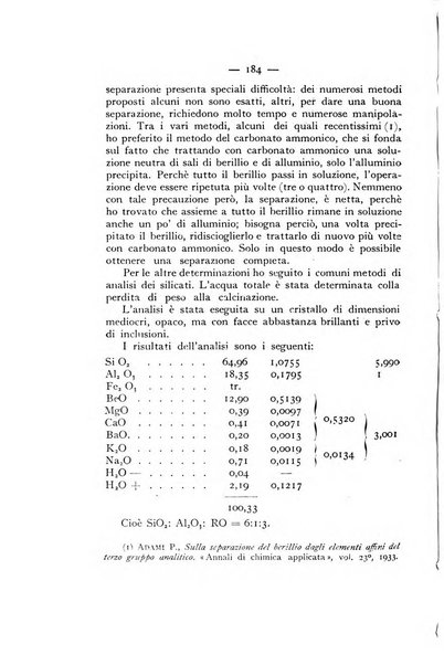 Periodico di Mineralogia