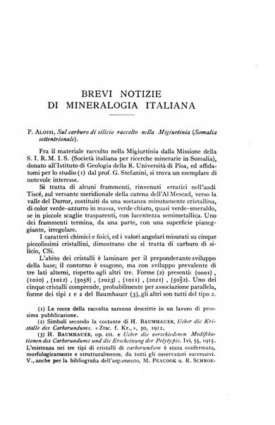 Periodico di Mineralogia