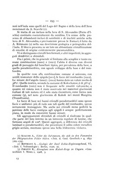 Periodico di Mineralogia