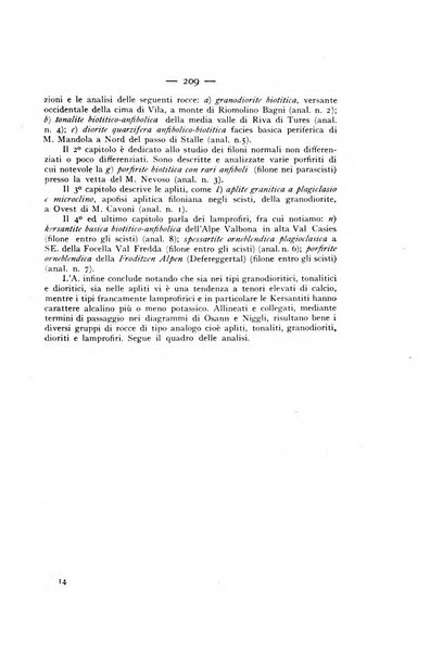 Periodico di Mineralogia