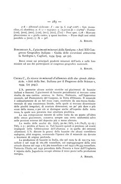 Periodico di Mineralogia