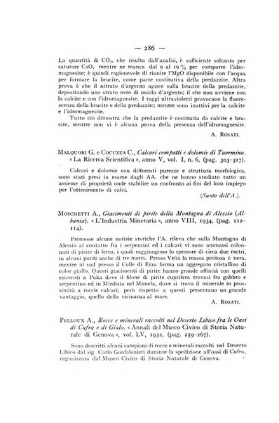 Periodico di Mineralogia