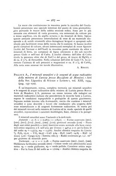 Periodico di Mineralogia