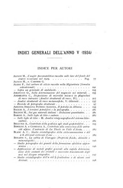 Periodico di Mineralogia