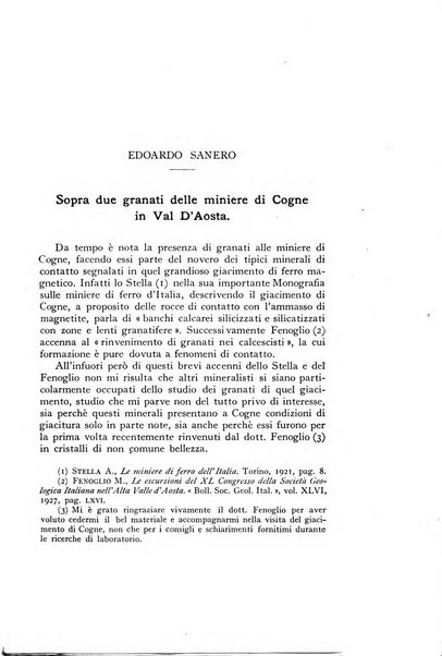 Periodico di Mineralogia