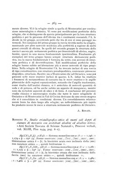 Periodico di Mineralogia