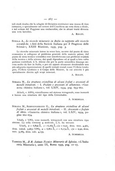 Periodico di Mineralogia