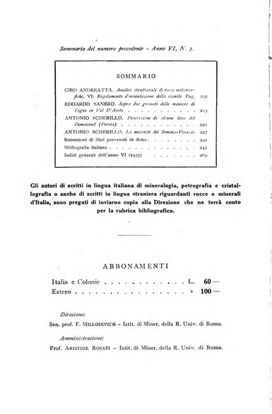 Periodico di Mineralogia