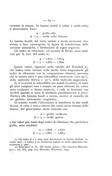 Periodico di Mineralogia