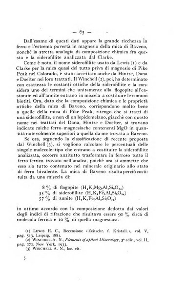 Periodico di Mineralogia