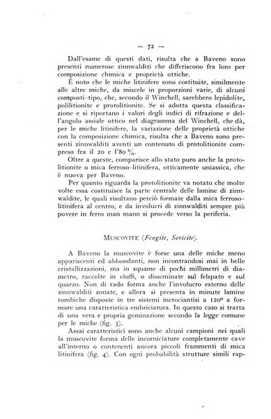 Periodico di Mineralogia