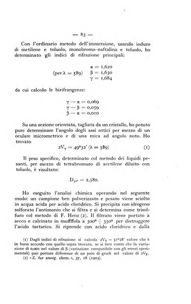 Periodico di Mineralogia