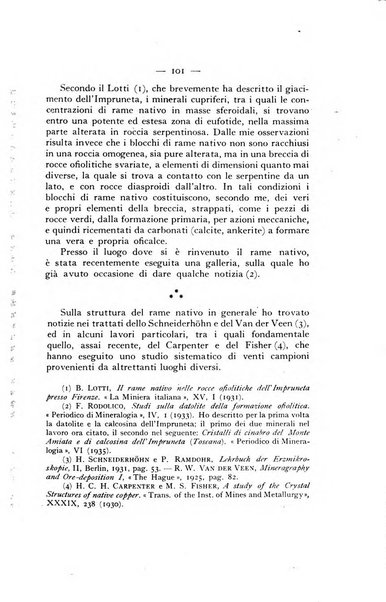 Periodico di Mineralogia