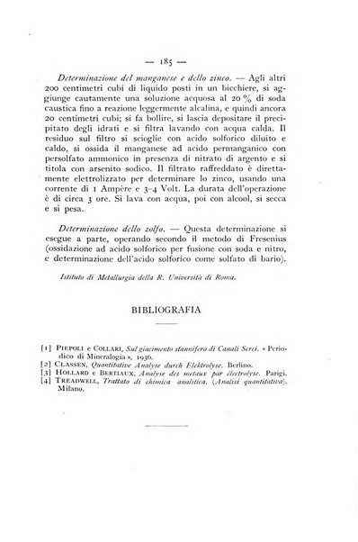 Periodico di Mineralogia