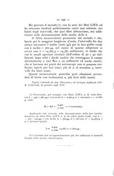 Periodico di Mineralogia