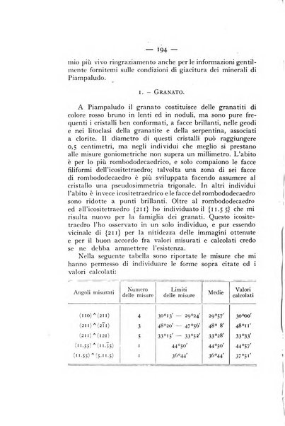 Periodico di Mineralogia