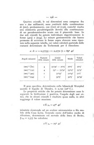 Periodico di Mineralogia