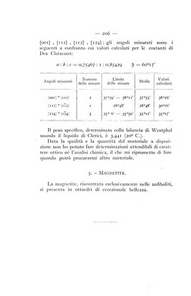 Periodico di Mineralogia