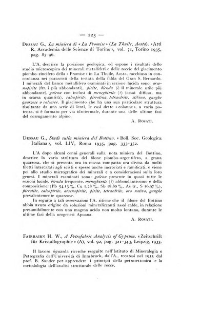 Periodico di Mineralogia