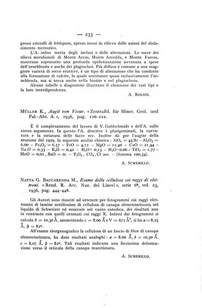 Periodico di Mineralogia