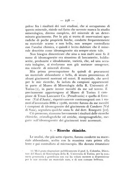 Periodico di Mineralogia