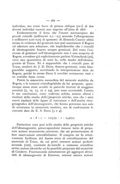 Periodico di Mineralogia