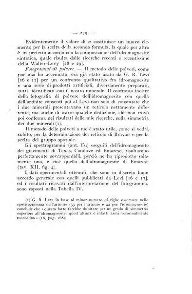 Periodico di Mineralogia