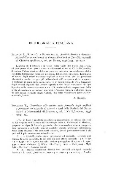 Periodico di Mineralogia