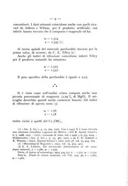 Periodico di Mineralogia