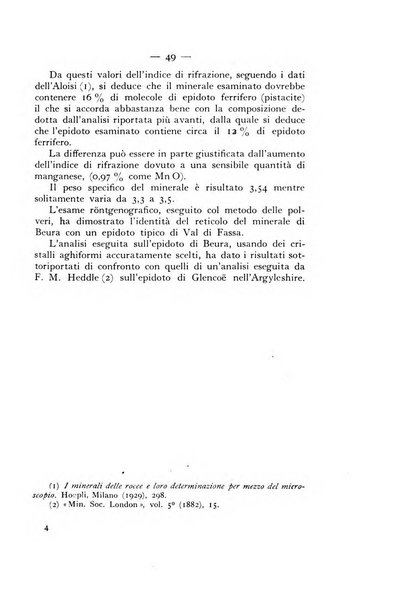 Periodico di Mineralogia