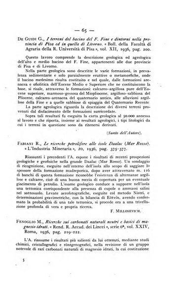 Periodico di Mineralogia