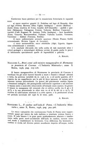 Periodico di Mineralogia