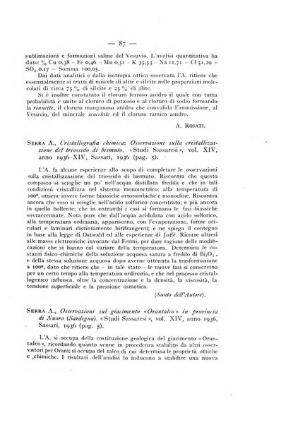 Periodico di Mineralogia