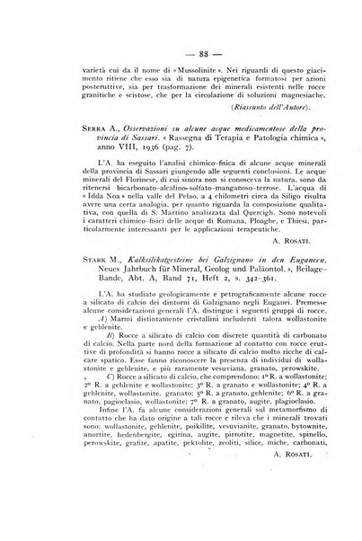 Periodico di Mineralogia