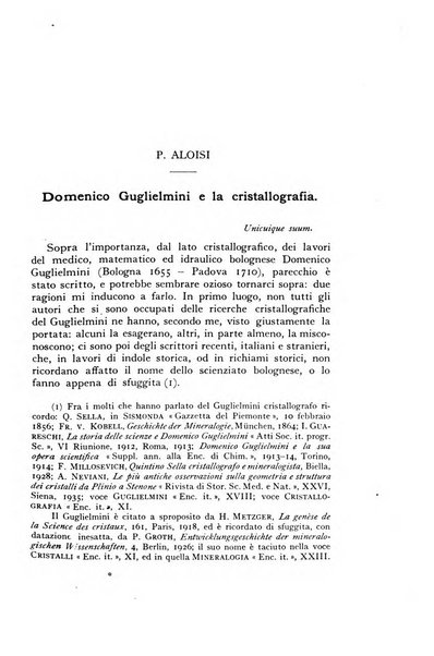 Periodico di Mineralogia