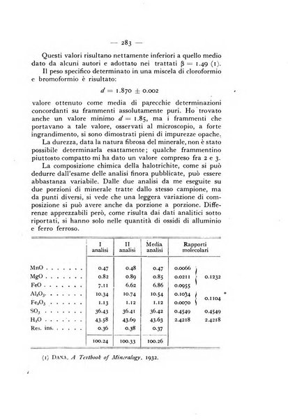 Periodico di Mineralogia