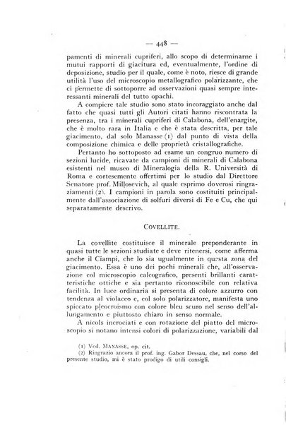 Periodico di Mineralogia