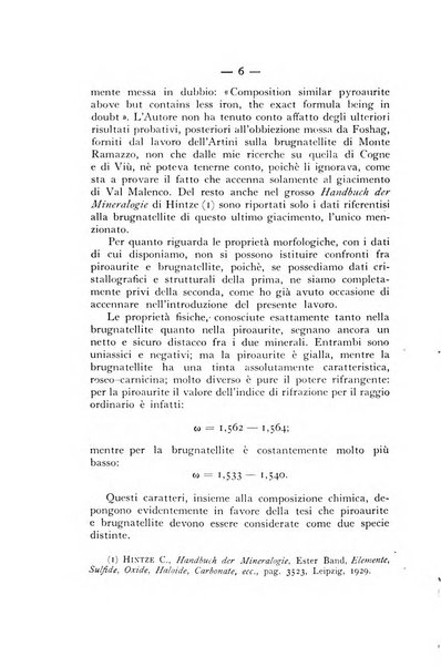 Periodico di Mineralogia