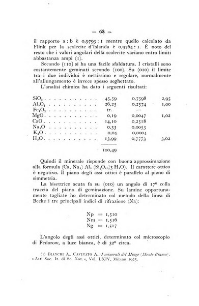 Periodico di Mineralogia