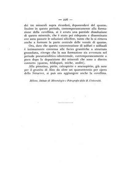 Periodico di Mineralogia