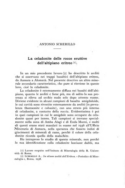 Periodico di Mineralogia