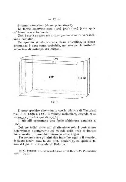 Periodico di Mineralogia