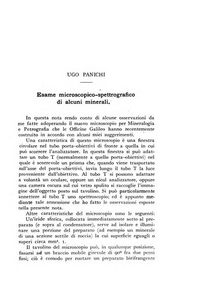 Periodico di Mineralogia